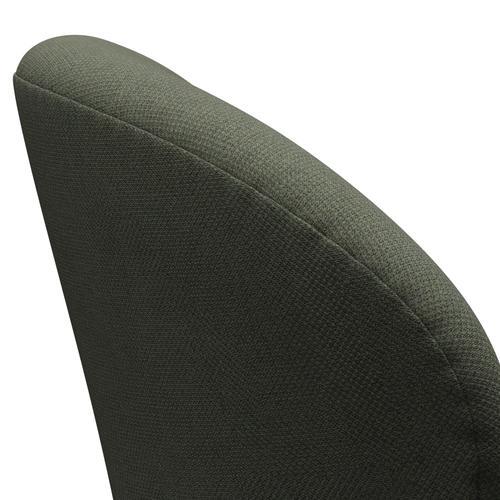 Fritz Hansen Swan stol, silvergrå/fiord olivgrön/mittgrön