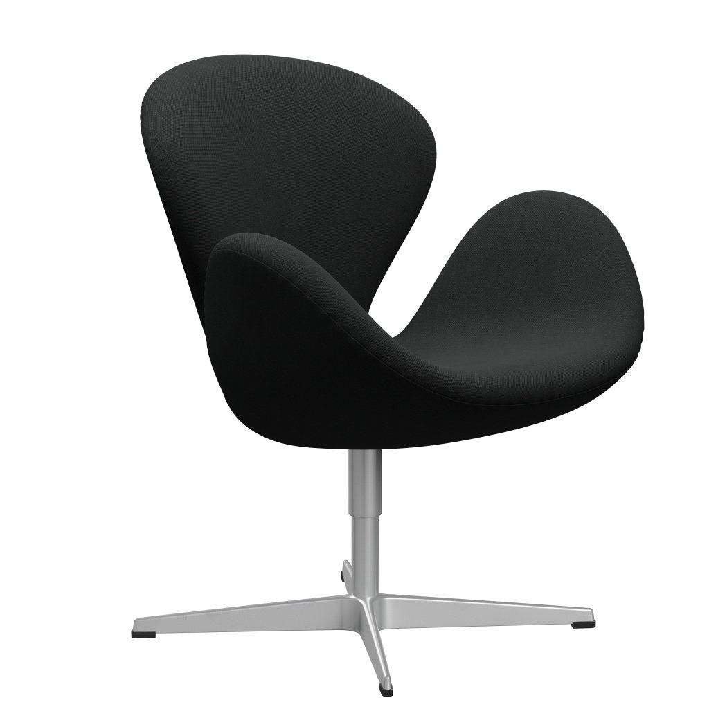 Fritz Hansen Swan Chair, Silver Grey/Steelcut Dark Brown (380)