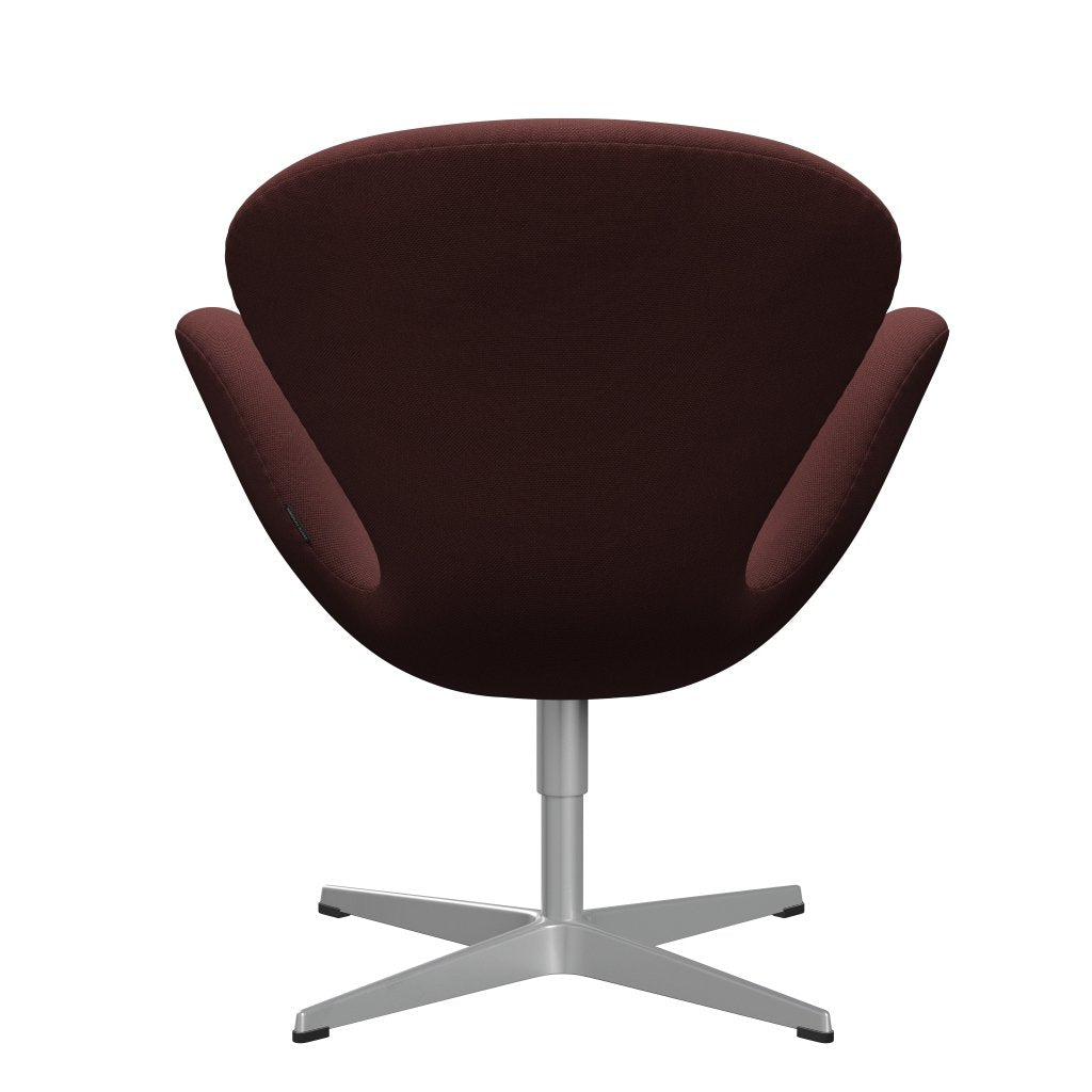 Fritz Hansen Swan Chair, Silver Grey/Steelcut Dark Brown (655)