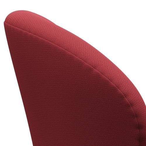 Fritz Hansen Swan Chair, Warm Graphite/Capture Instant Red