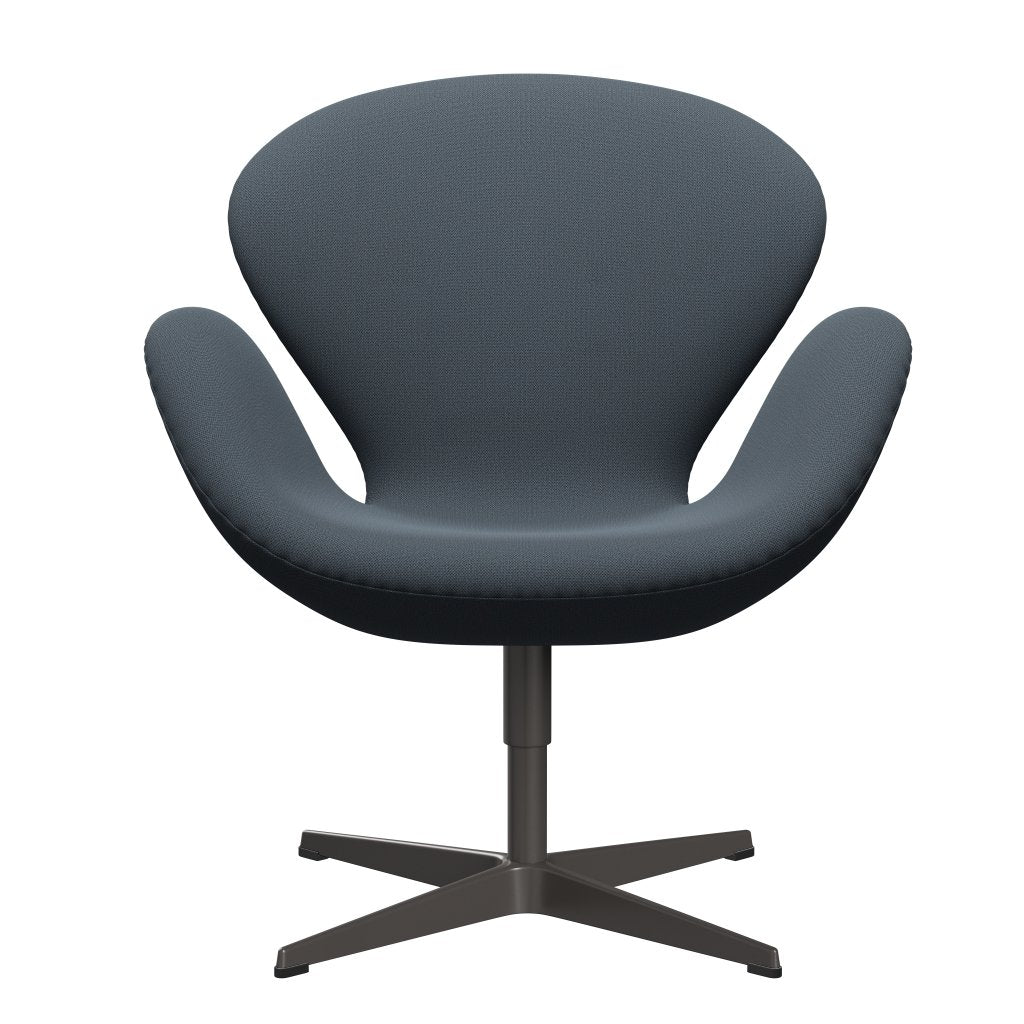 Fritz Hansen Swan Chair, Warm Graphite/Capture Petroleum Blue