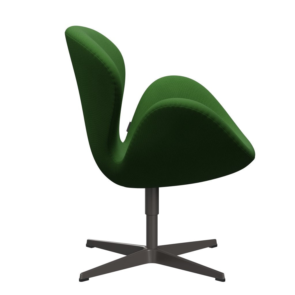 Fritz Hansen Swan -stol, varm grafit/berömmelse gräsgrön
