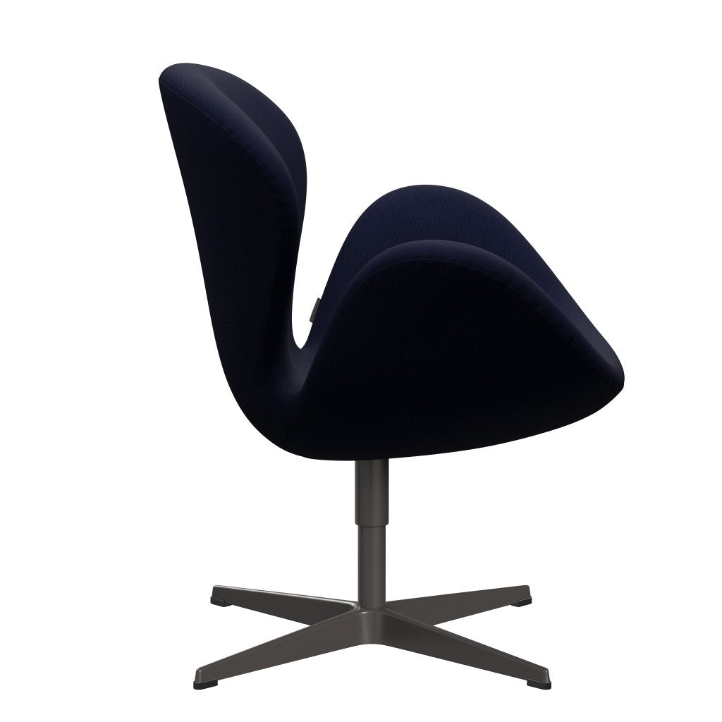 Fritz Hansen Swan -stol, varm grafit/berömmelse svartblå