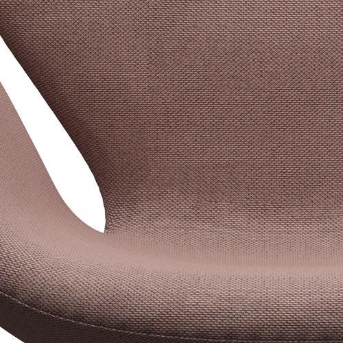 Fritz Hansen Swan-stol, varm grafit/omväg blek ros/naturlig
