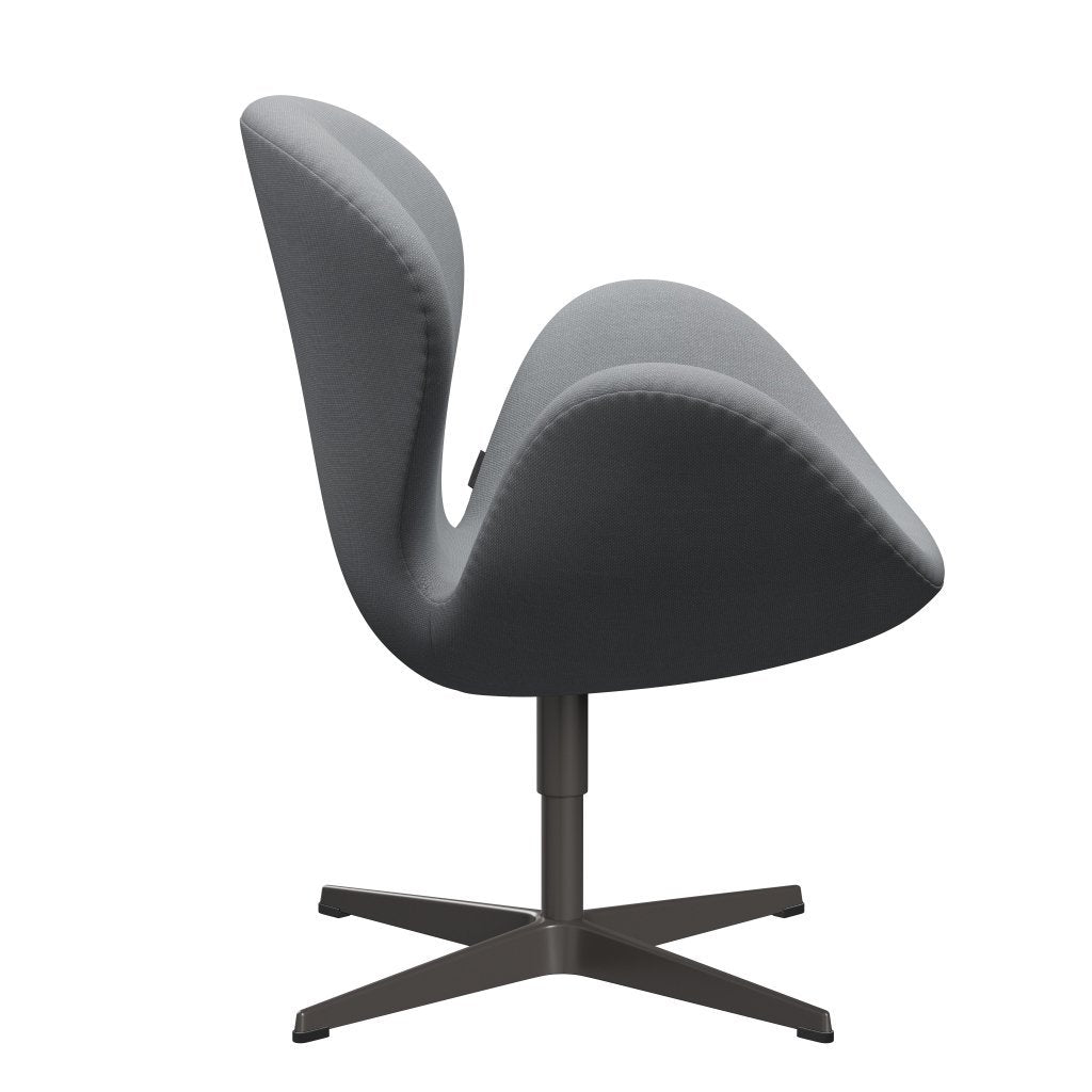Fritz Hansen Swan -stol, varm grafit/stålcut ljusgrå