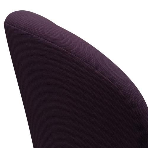 Fritz Hansen Swan Chair, Warm Graphite/Steelcut Medium Purple