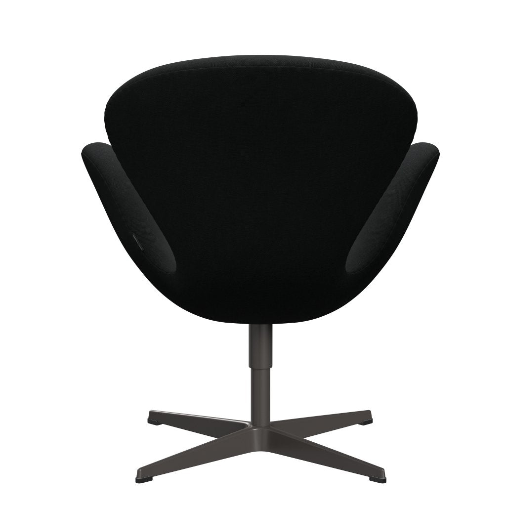 Fritz Hansen Swan -stol, varm grafit/steelcut svart