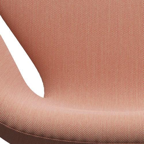 Fritz Hansen Swan Chair, Warm Graphite/Steelcut Trio White & Red