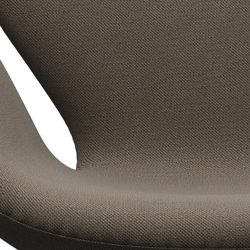 Fritz Hansen Swan -stol, varm grafit/sunniva choklad/ljusgrå
