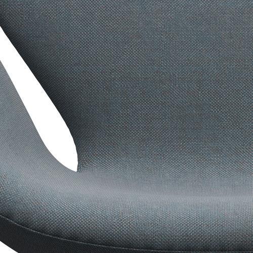 Fritz Hansen Swan -stol, varm grafit/sunniva dammigt blått