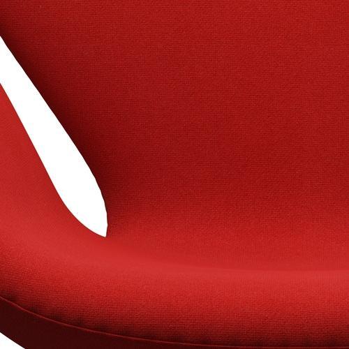 Fritz Hansen Swan Chair, Warm Graphite/Tonus Orange/Red