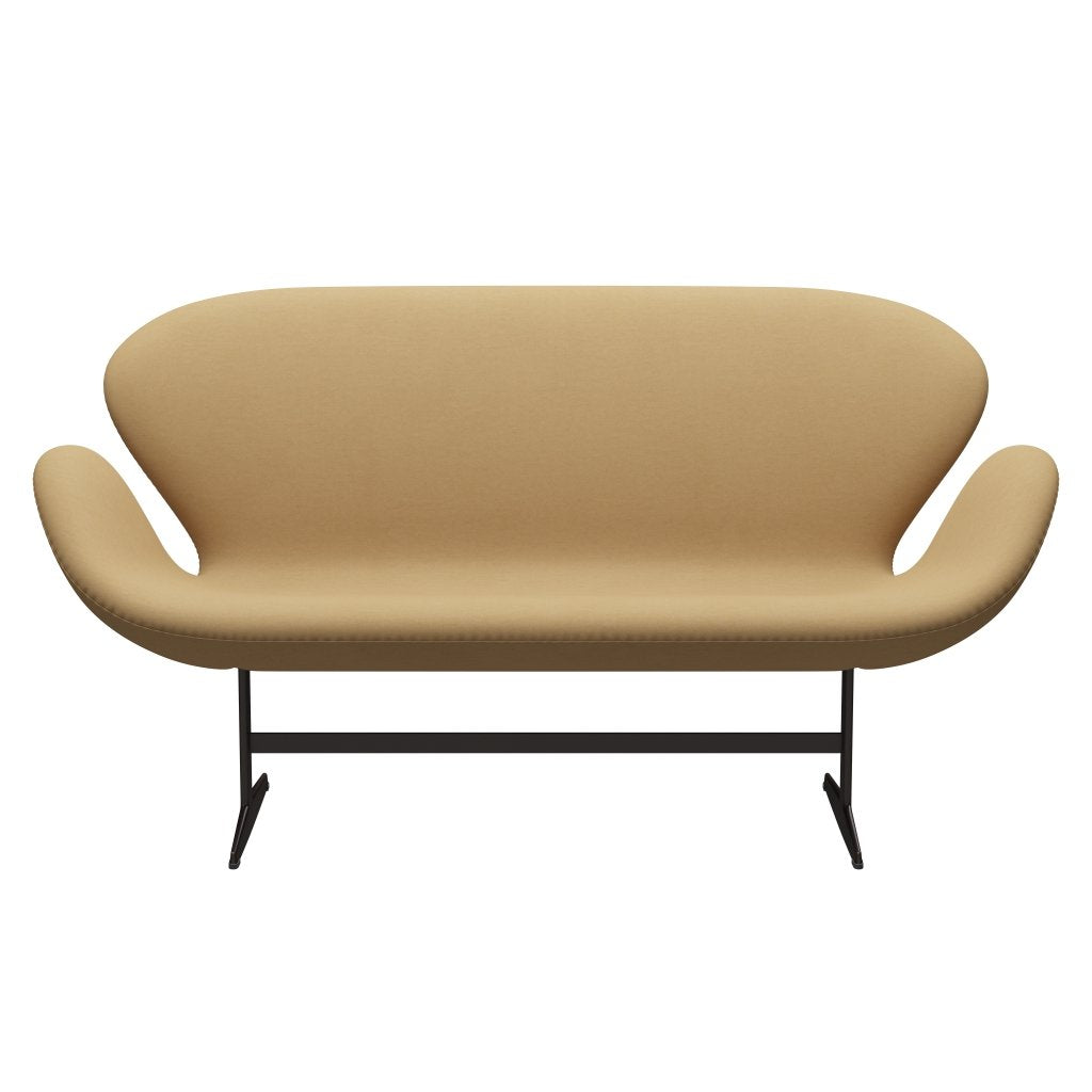 Fritz Hansen Svan soffa 2-personers, brun brons/komfort beige (00280)