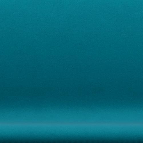 Fritz Hansen SWAN SOFA 2-personers, Silver Grey/Comfort Turquoise (67002)