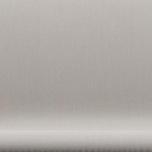 Fritz Hansen Svan soffa 2-personers, silvergrå/steelcut trio vit & grå
