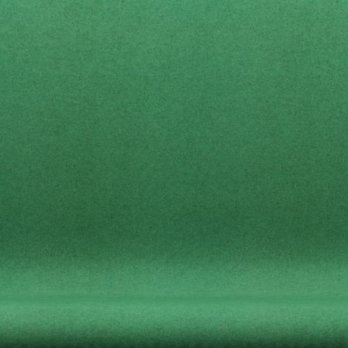 Fritz Hansen Svan soffa 2-personers, varm grafit/divina melange grön
