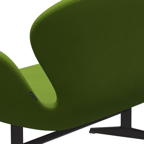 Fritz Hansen Svan soffa 2-personers, varm grafit/berömmelse grön