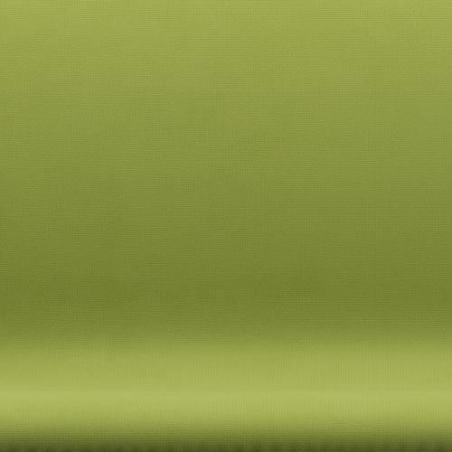 Fritz Hansen Svan soffa 2-personers, varm grafit/berömmelse ljus gräsgrön