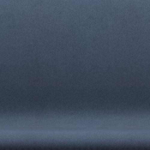 Fritz Hansen Svan soffa 2-personers, varm grafit/tonus grå blå