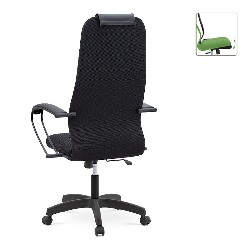 Office Chair MIRA Black 66,5x70x123/133cm