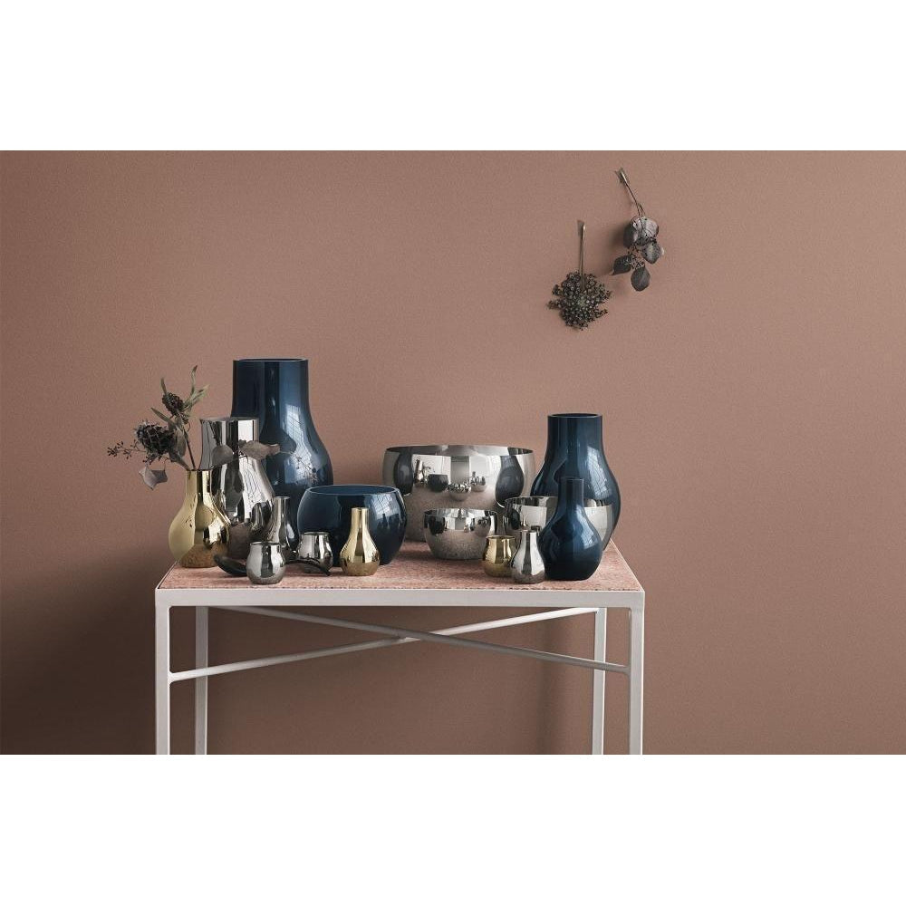 Georg Jensen Cafu Vase rostfritt stål, 21,6 cm