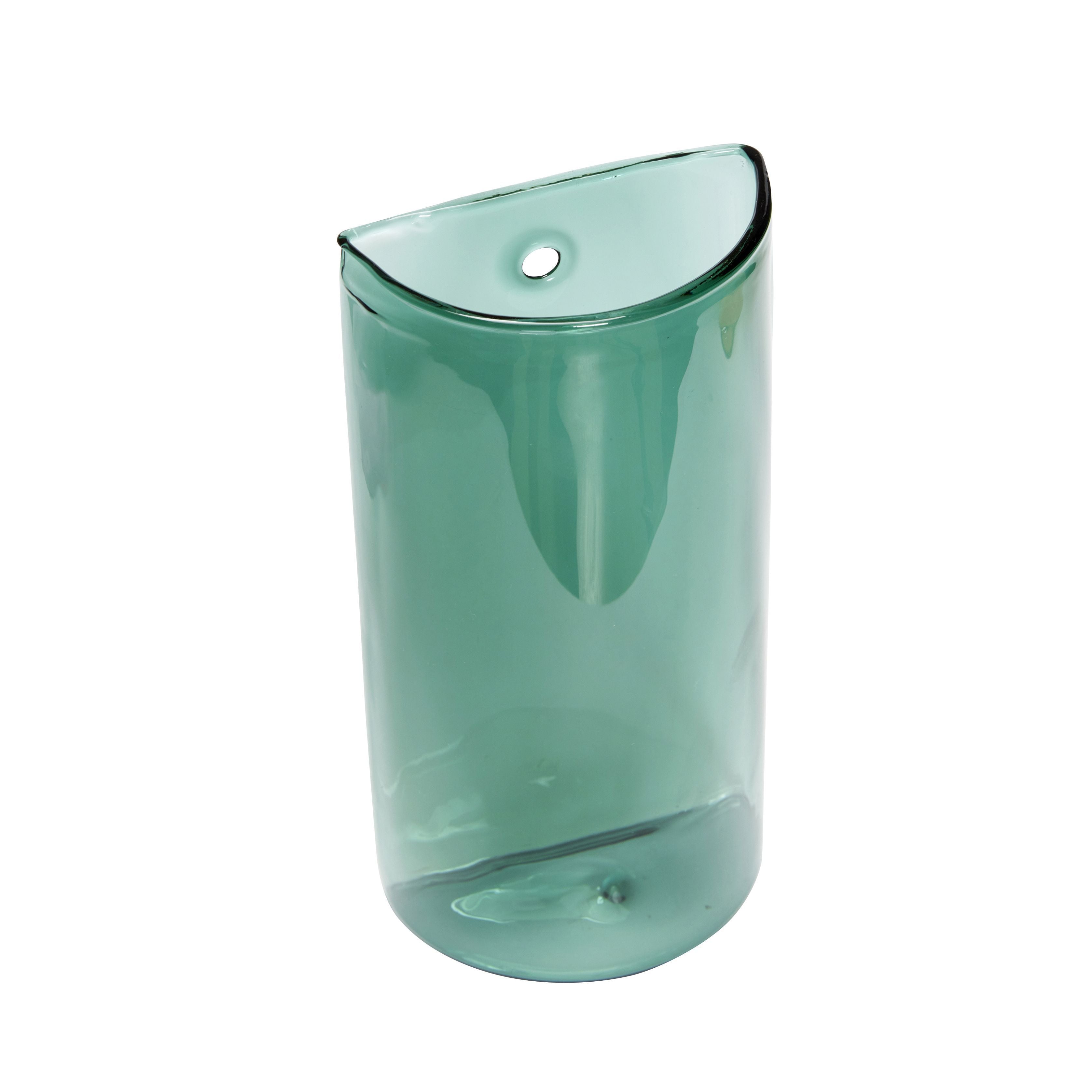Hübsch Popsicle Vase Glas Lyserød/Gul/Grøn Sæt med 3