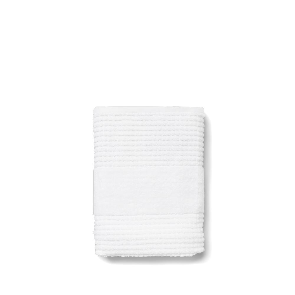 Juna Check Håndklæde Hvid, 50x100 cm