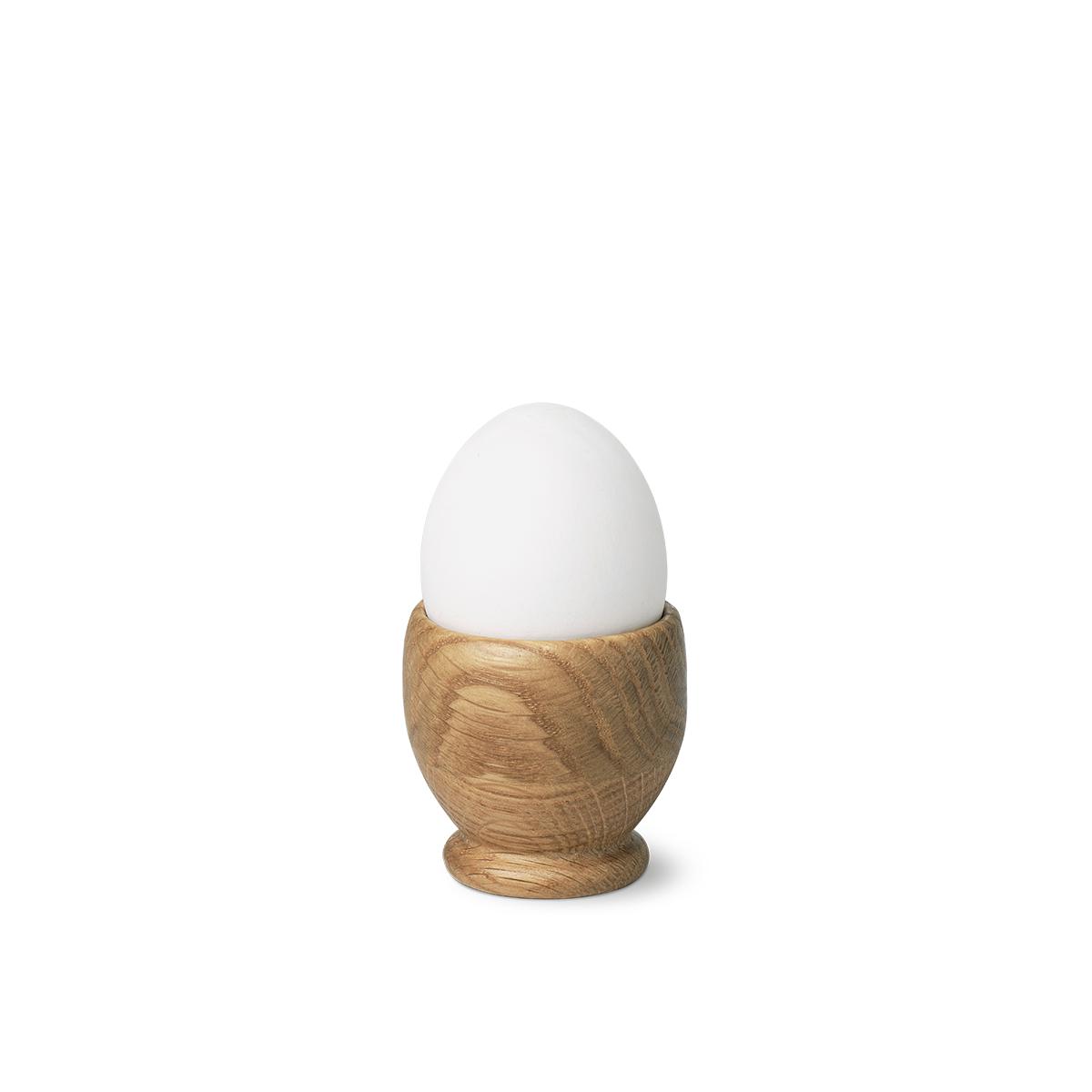Kay Bojesen Menagerie Egg Cup, ek, 2 st.