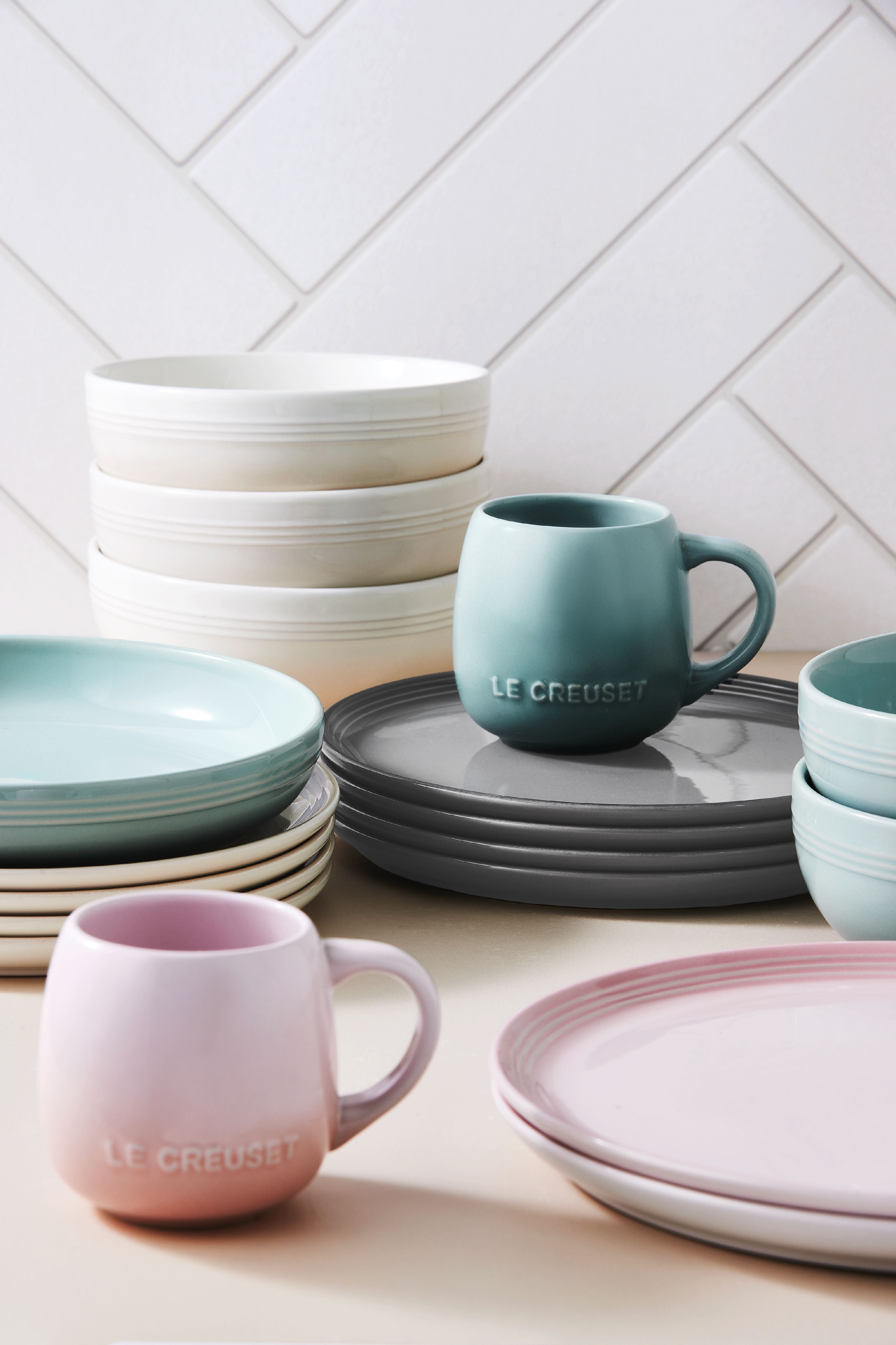 Le creuset coupe kornskål, marengs