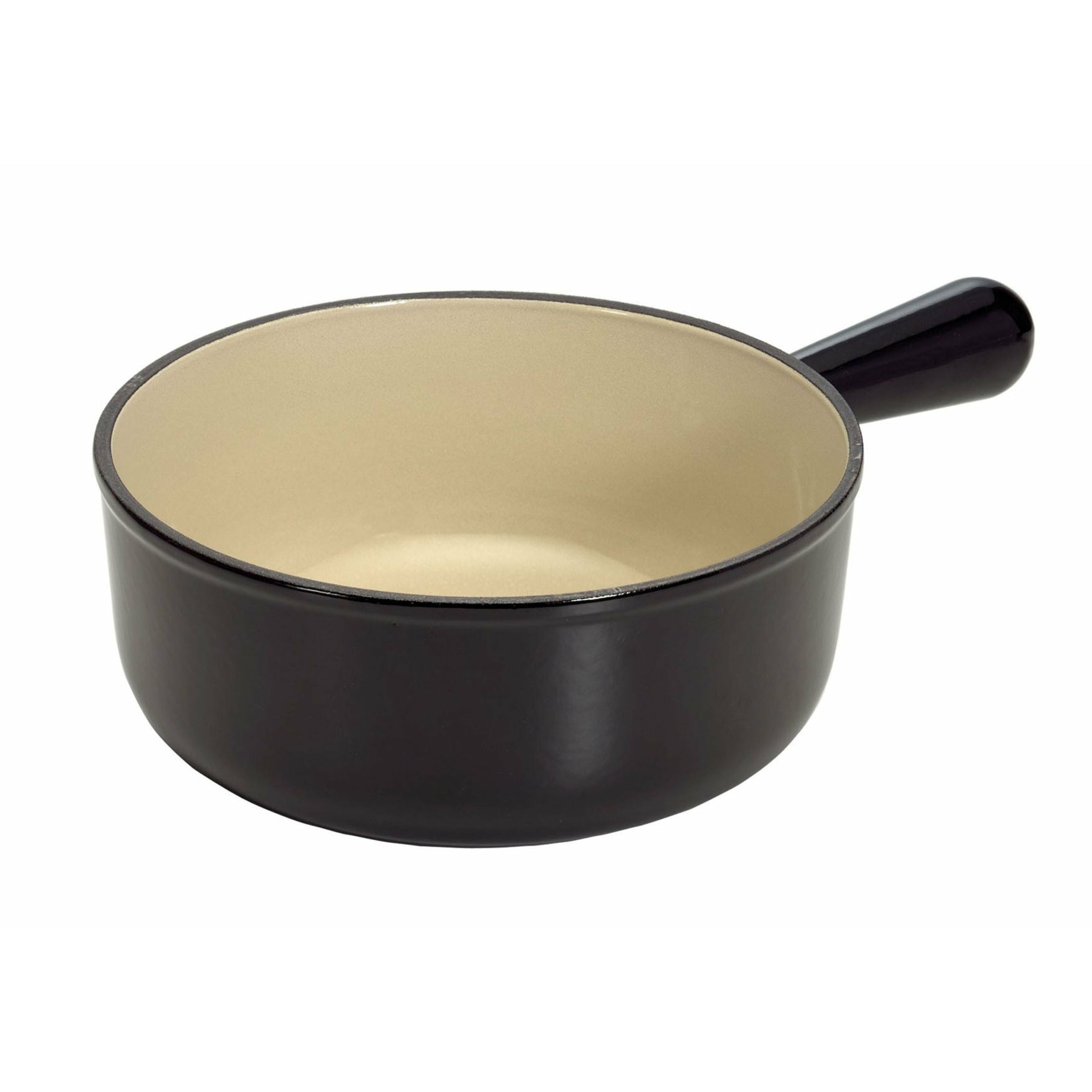 Le Creuset Tradition Caquelon 22 cm, svart