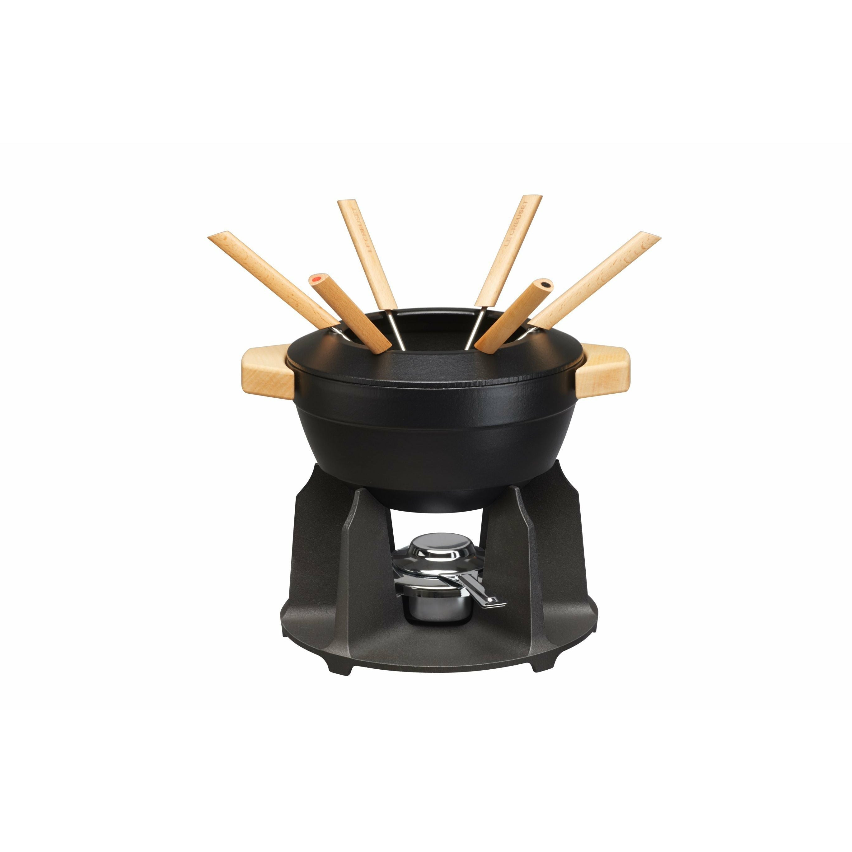 Le Creuset tradition fondue "luxe" 2 l, svart