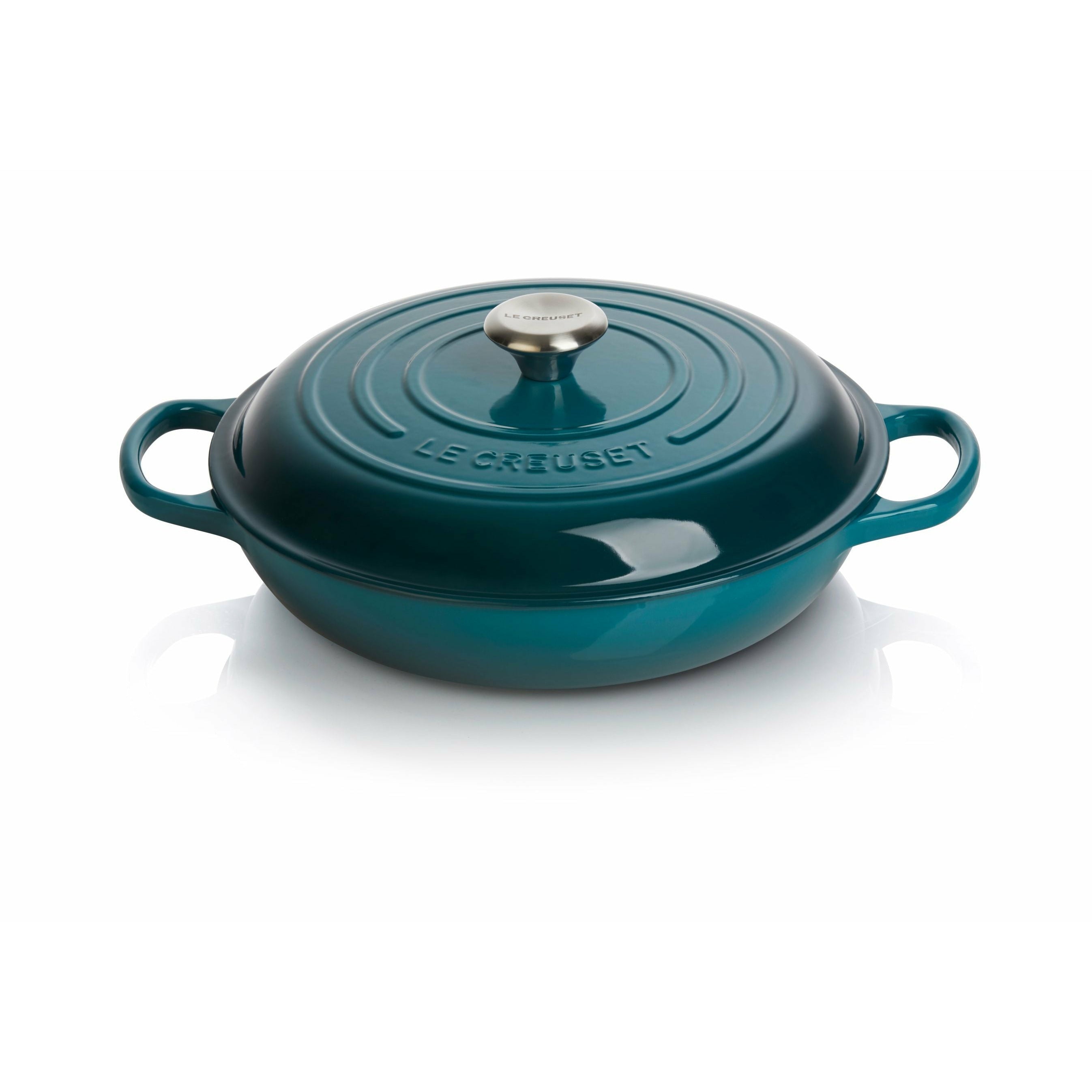 Le Creuset Signature Buffetgryde 30 Cm, Deep Teal