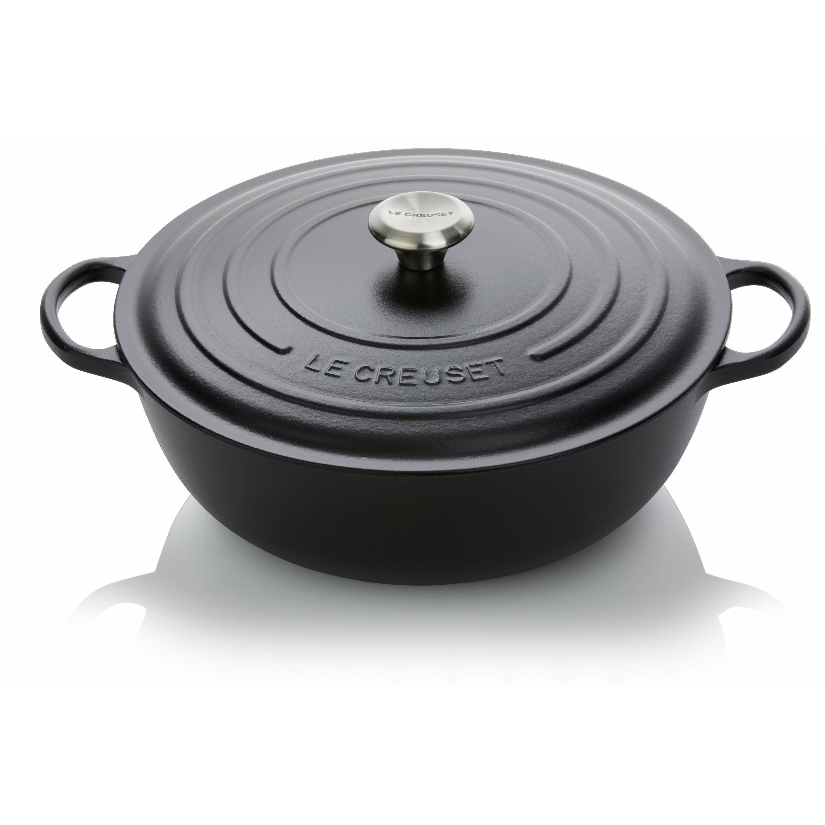 Le Creuset signatur stekgryta 32 cm, svart