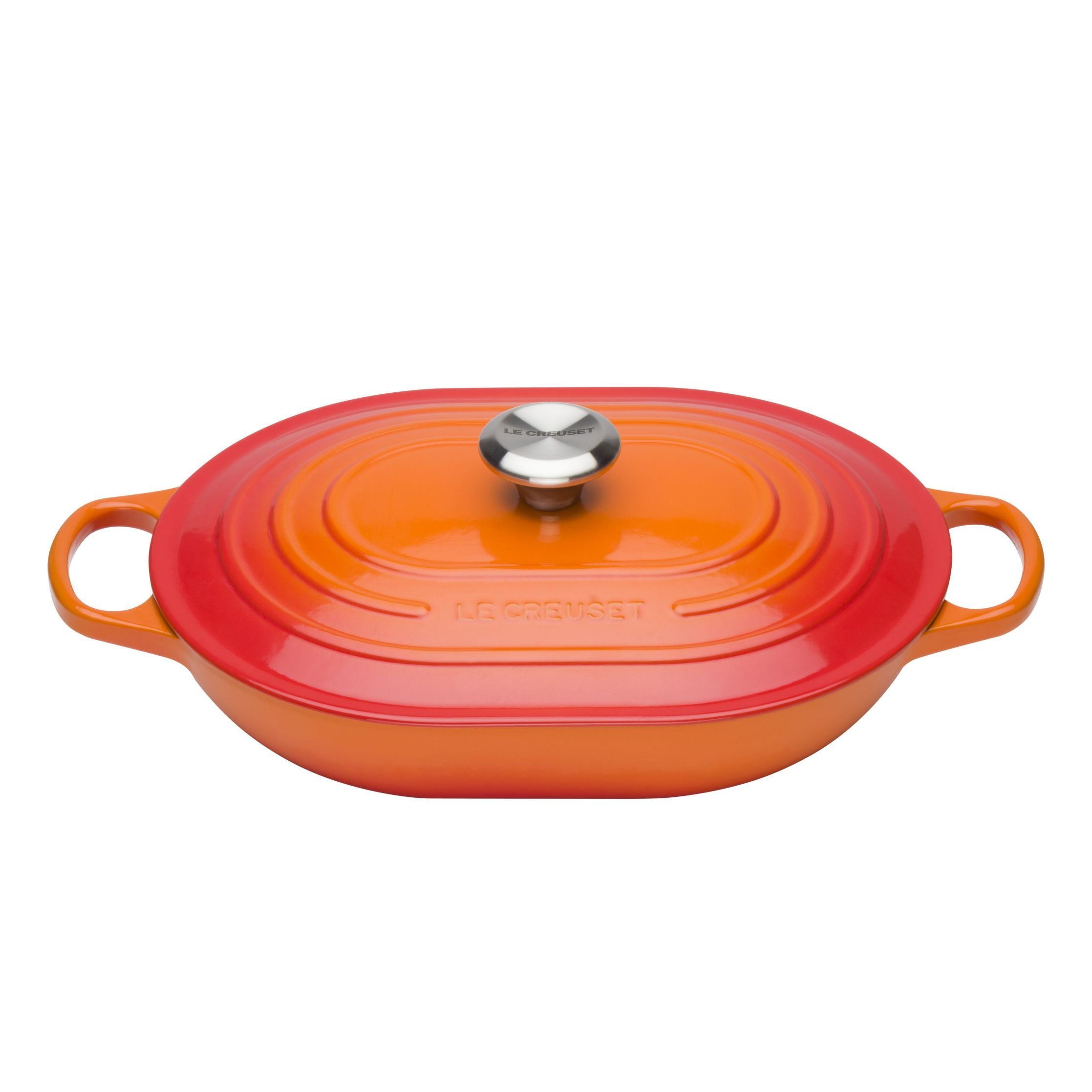 Le Creuset signatur avlång Gryde 3,4 L, vulkanisk