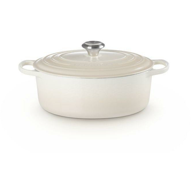 Le Creuset Signature Oval Casserole 29 cm, maräng