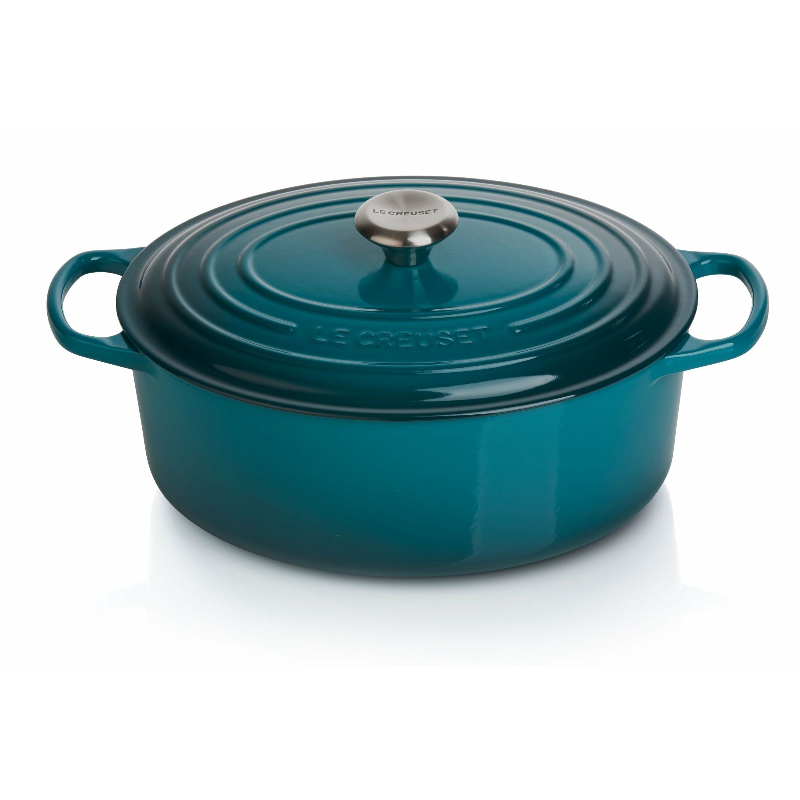 Le Creuset Signature Oval Casserole 31 cm, Deep Teal