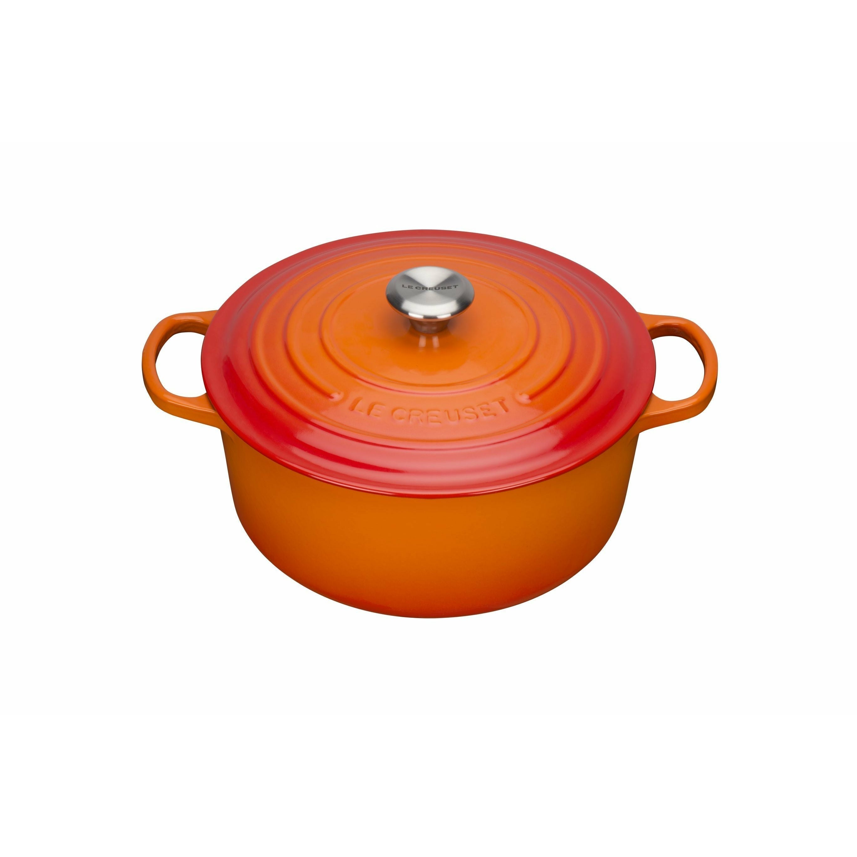 Le Creuset Signature Round Casserole 18 cm, vulkanisk