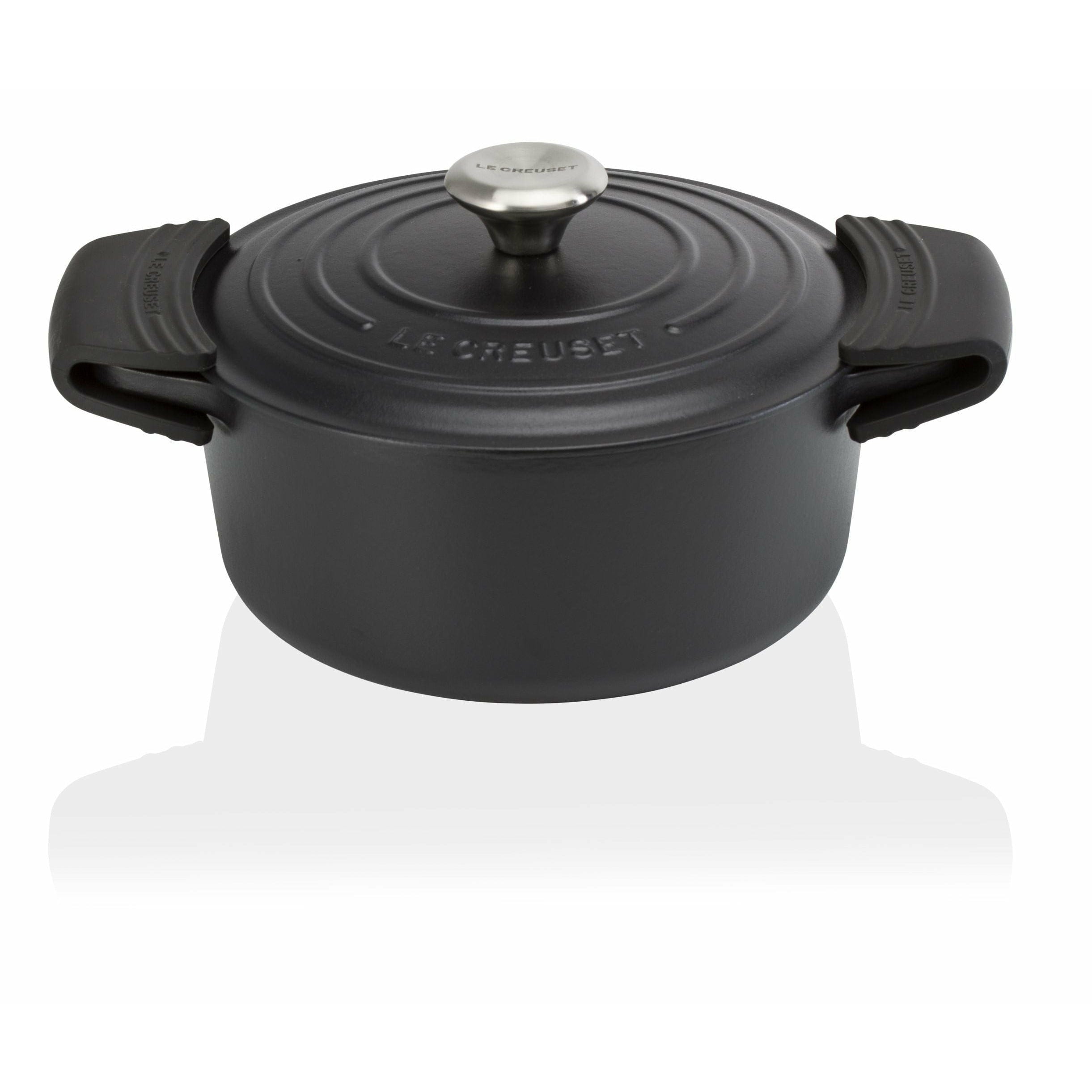 Le Creuset Silicone Casseroles Black, 2 st.