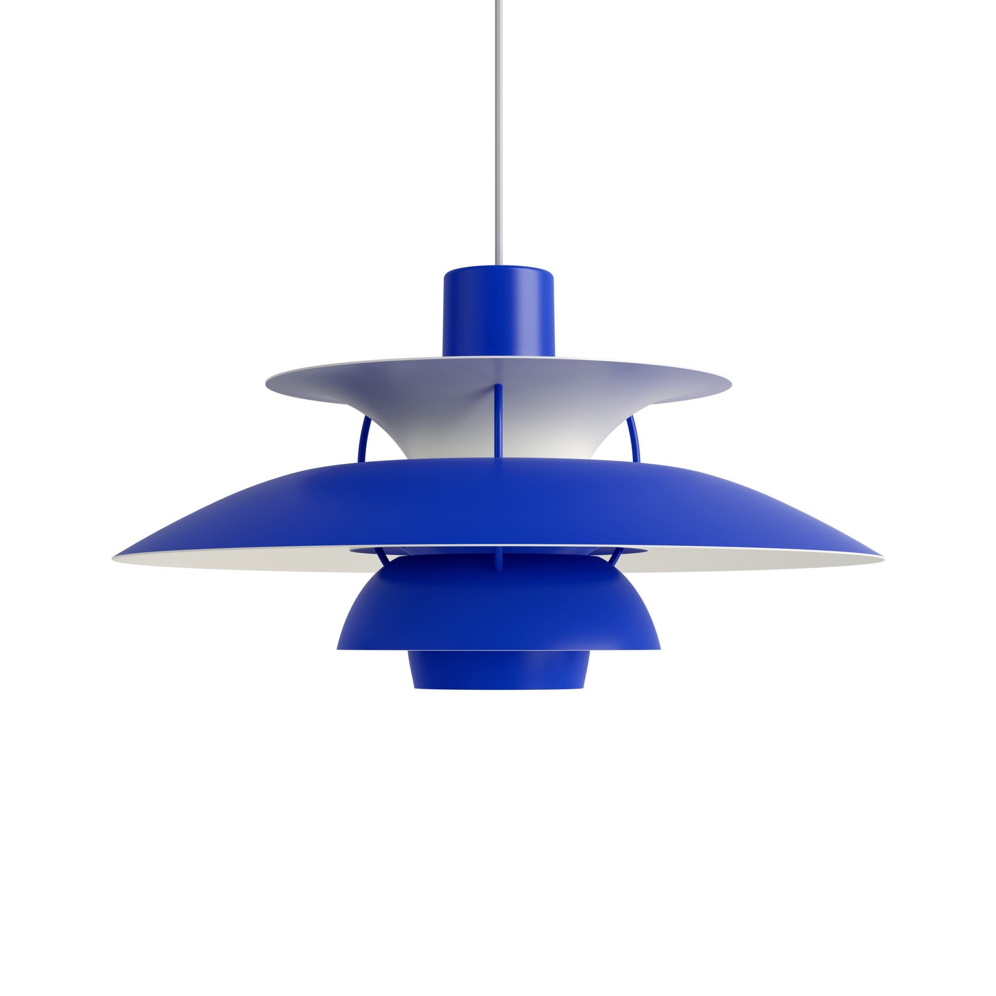 Louis Poulsen PH 5 -hängslampa, blå