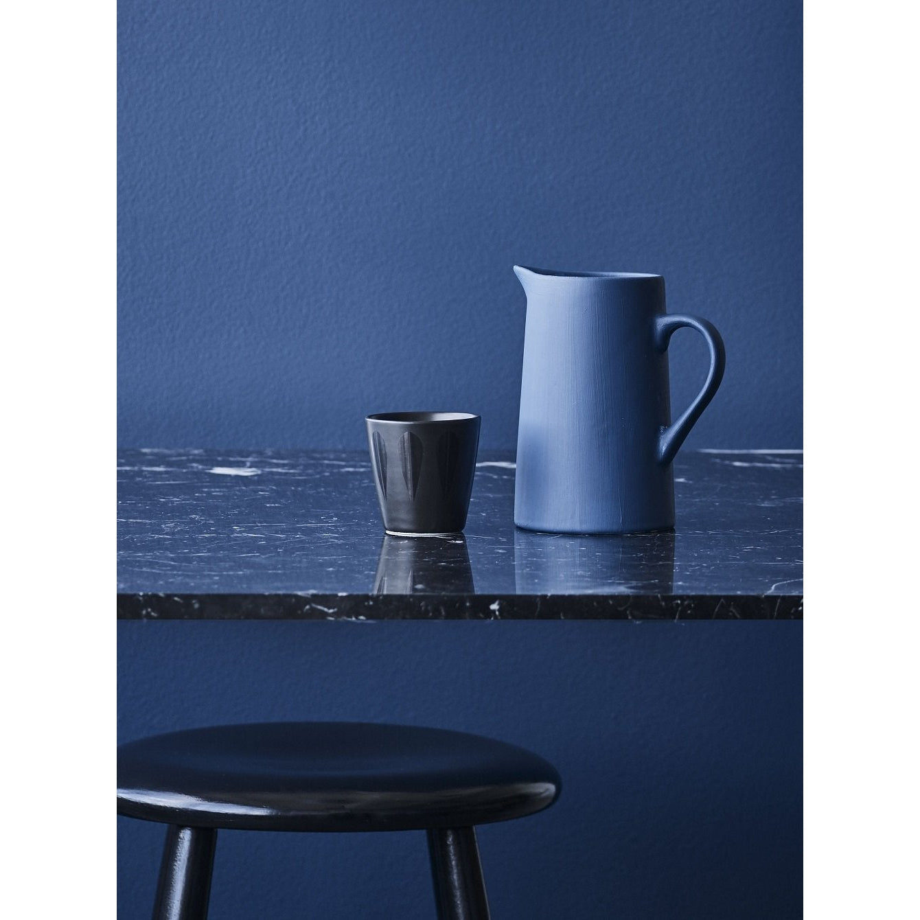 Lucie Kaas Arne Clausen Milk Pan, Blue