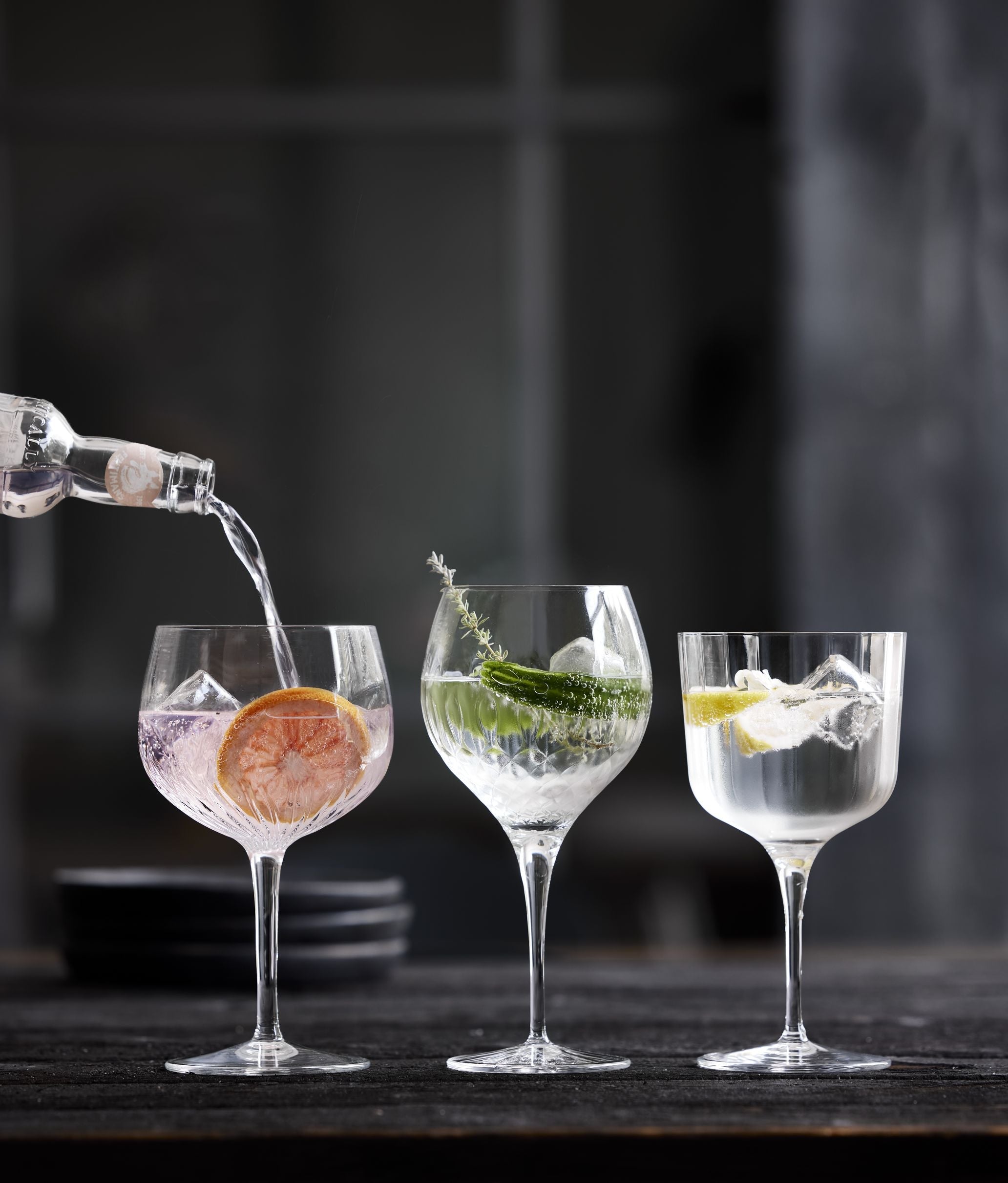 Luigi Bormioli Mixology Spanish Gin & Tonic Glass, 4 st.