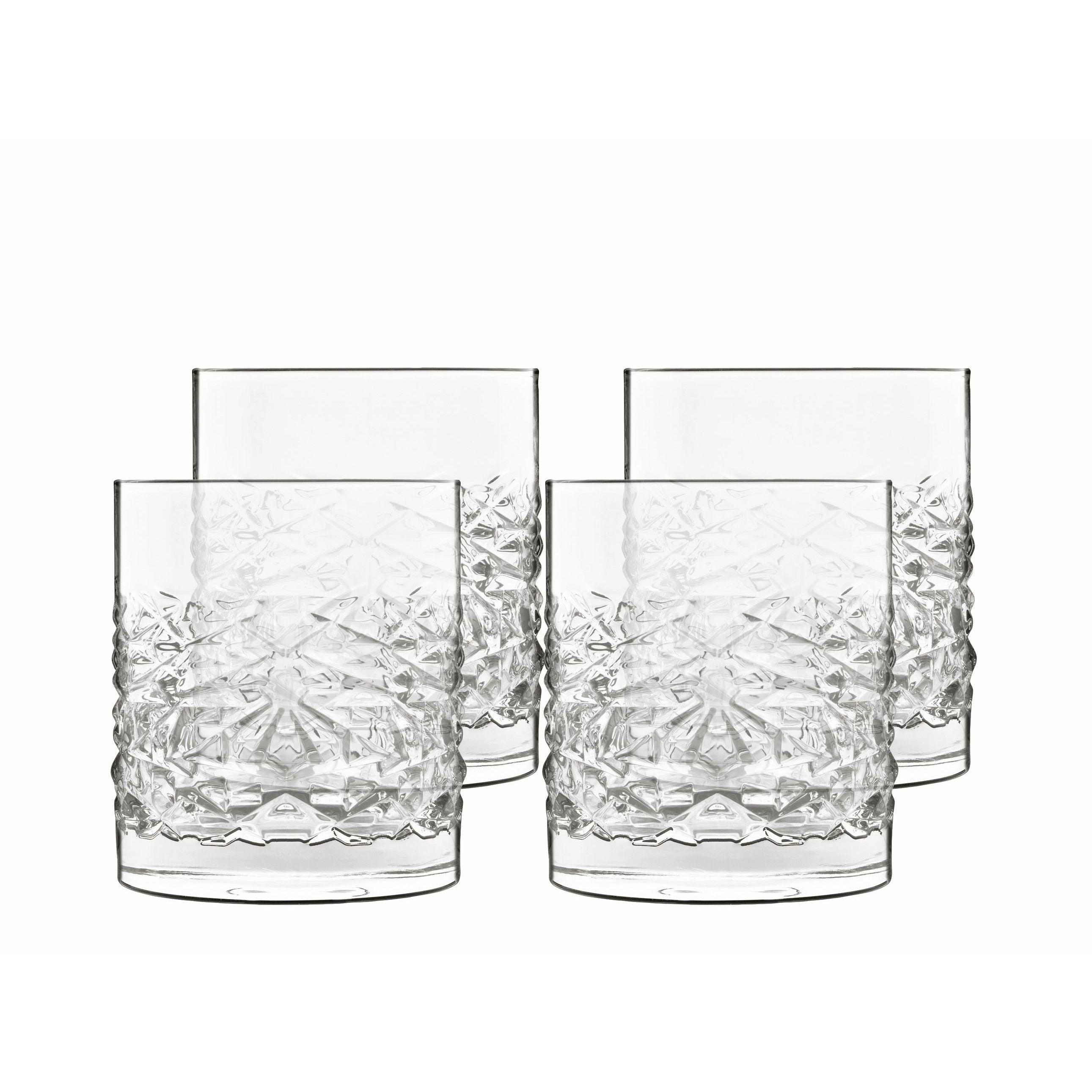 Luigi Bormioli Mixologiska strukturer Whisky Glass, 4 st.