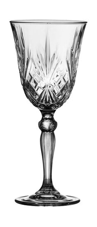 Lyngby Glas Melodia Krystal Hvidvinsglas 21 Cl, 4 Stk.