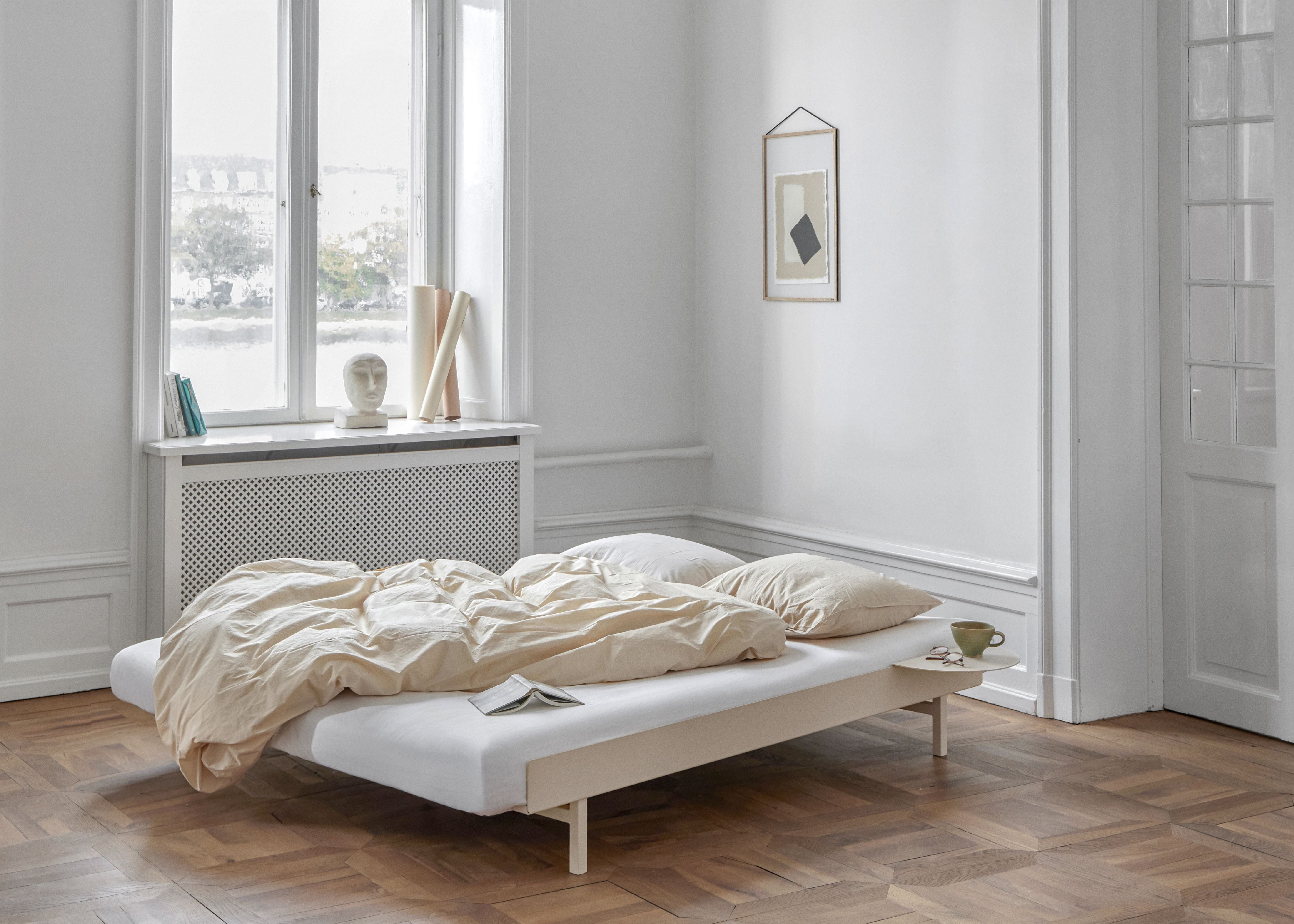 Moebe Säng med 2 sängbord 90-180 cm, sand
