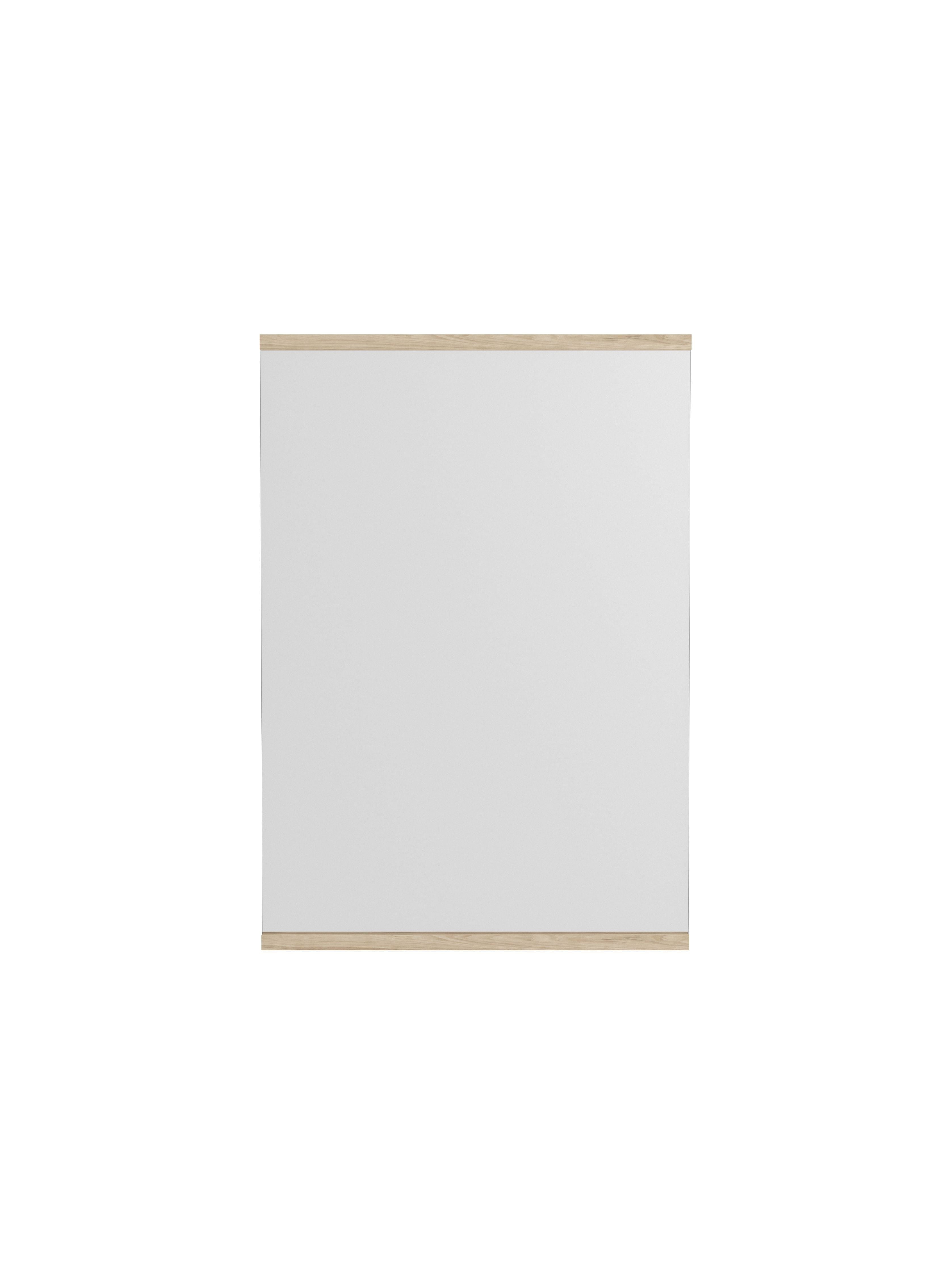 Moebe Rektangulär väggspegel 71,9x50 cm, aska