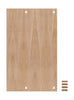 Moebe Sheling System/Wall Sheveling Desk 85 cm, Oak