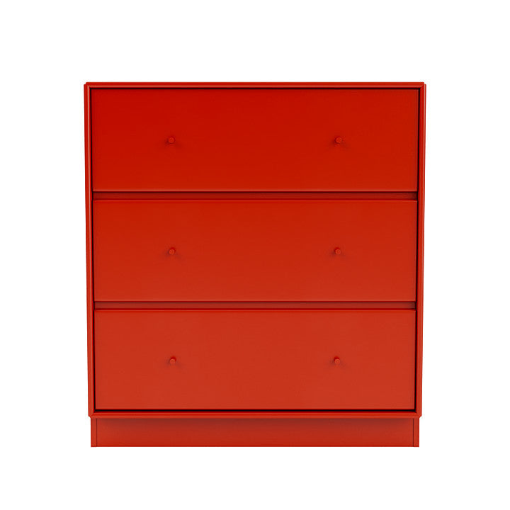 Montana Carry Dresser med 7 cm uttag, Rose Red