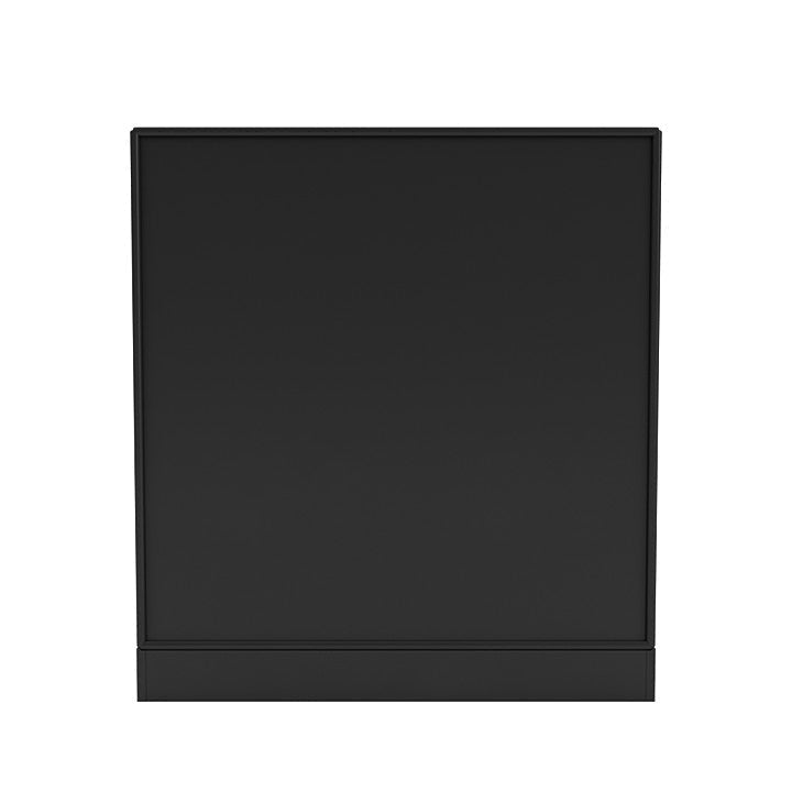 Montana bär byrå med 7 cm piedestal, svart