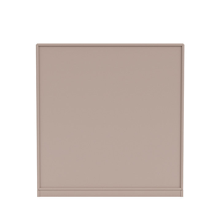 Montana Compile dekorativ hylla med 3 cm sockel, svampbrun