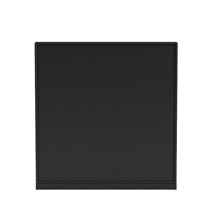 Montana Compile dekorativ hylla med 3 cm sockel, svart