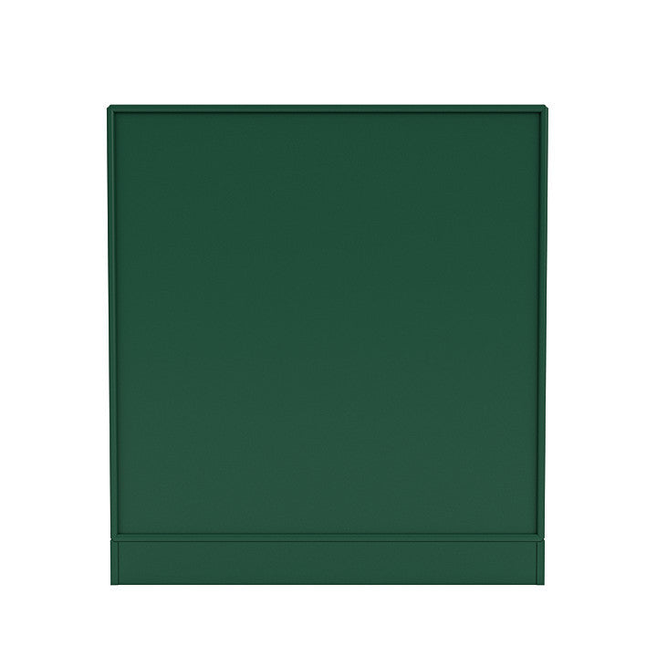 Montana Compile dekorativ hylla med 7 cm piedestal, tallgrön